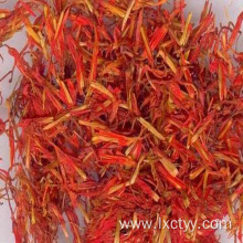 dried safflower petal tea